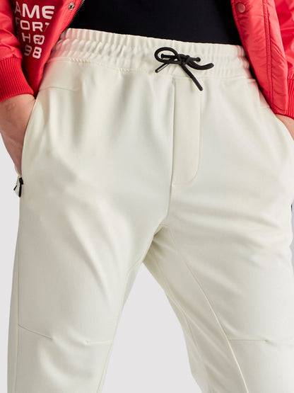 White 4-Way Stretch Travel Pant