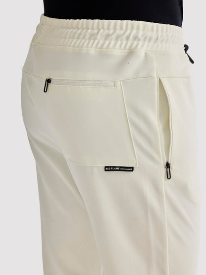 White 4-Way Stretch Travel Pant