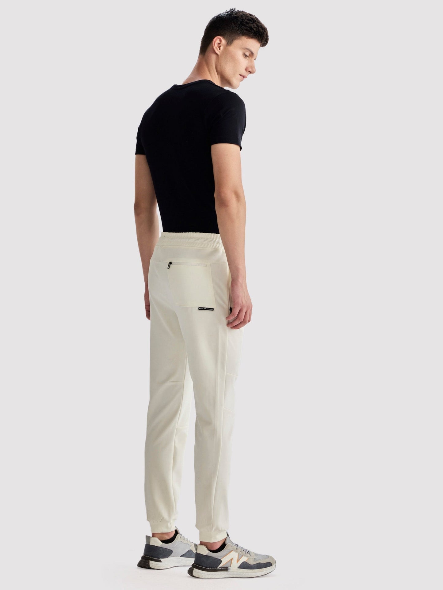 White 4-Way Stretch Travel Pant