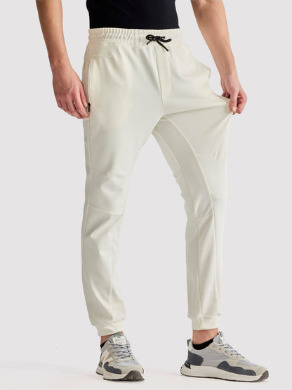 White 4-Way Stretch Travel Pant