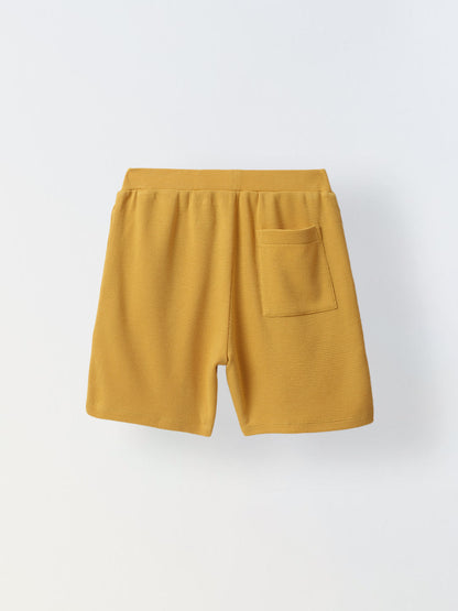 Bright Mustard T-Shirt and Shorts