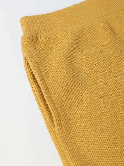 Bright Mustard T-Shirt and Shorts