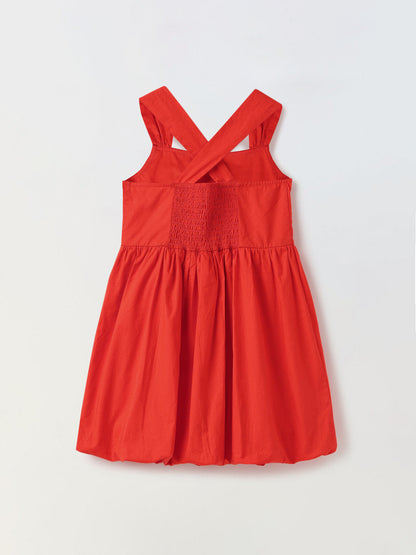 Radiant Red A-line Dress