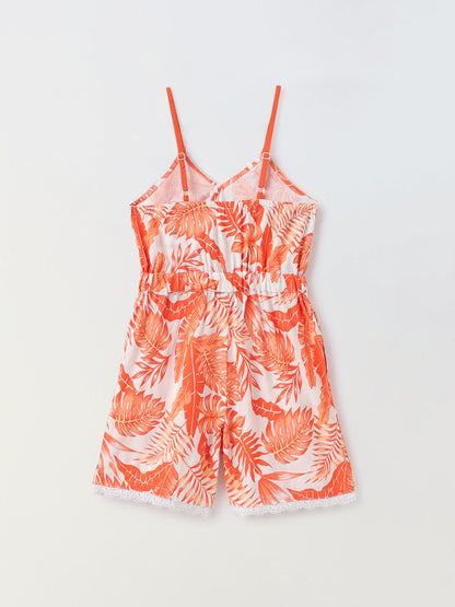 Girls Printed Playsuit