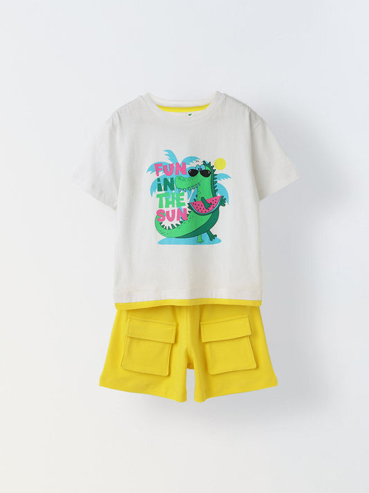 Fun In The Sun Top and Shorts Set