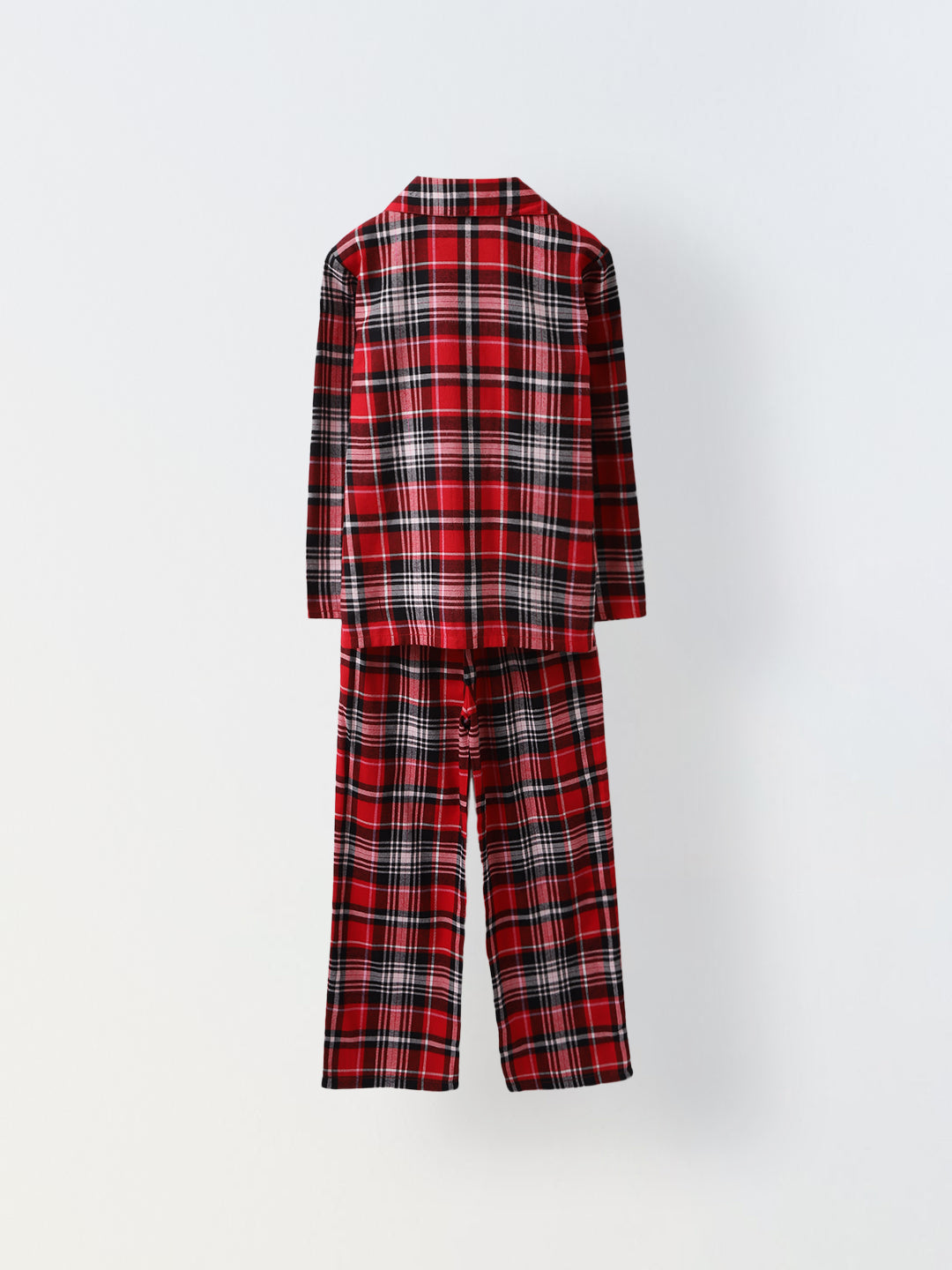 Red & Black Checkered Kids Co-Ord Set