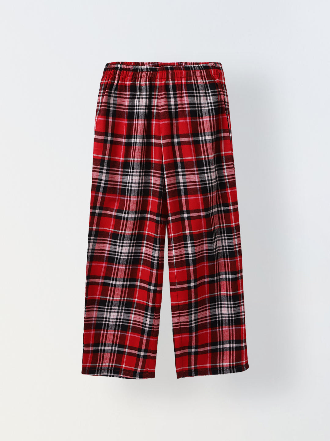 Red & Black Checkered Kids Co-Ord Set