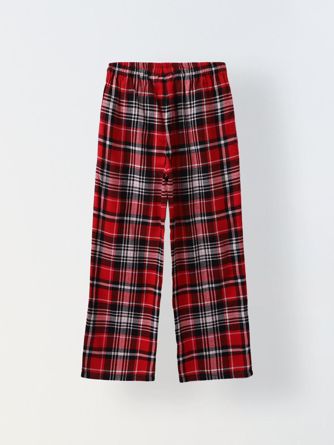 Red & Black Checkered Kids Co-Ord Set