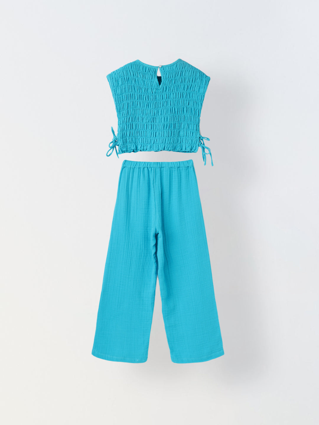 Girls blue top with bottom set