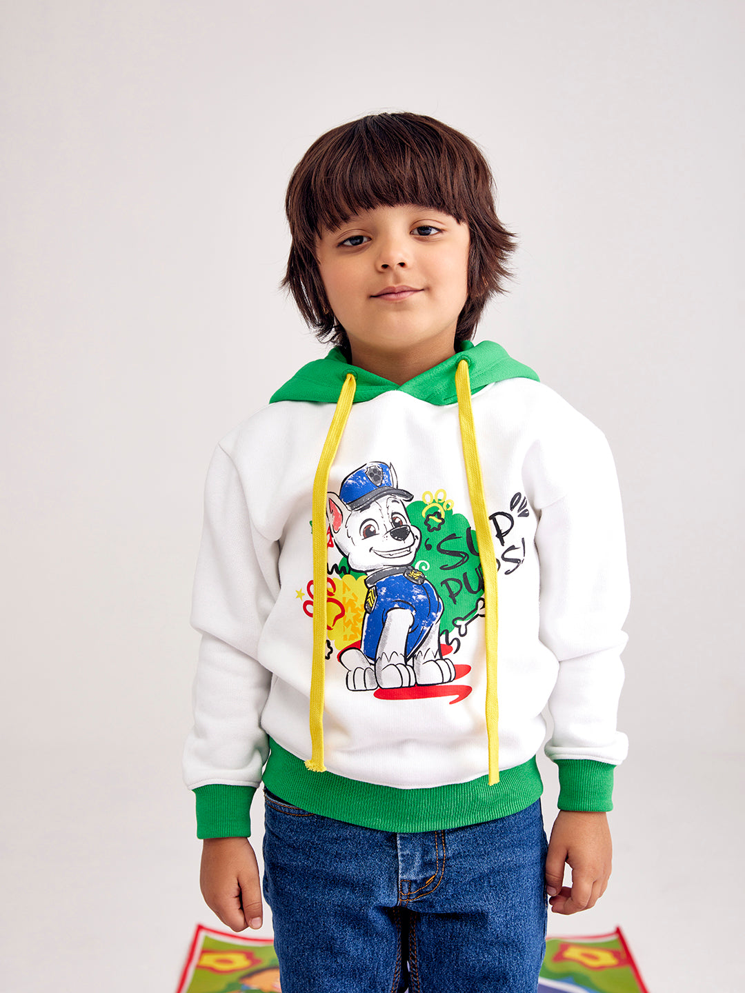 Off White Paw Patrol Pups Galore Hoodie