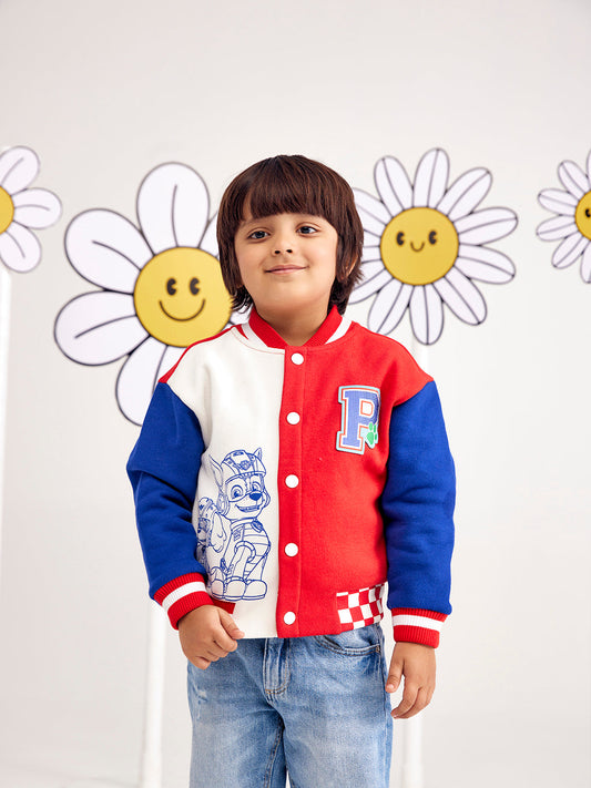 Red & Blue Unisex Paw Patrol Jackets