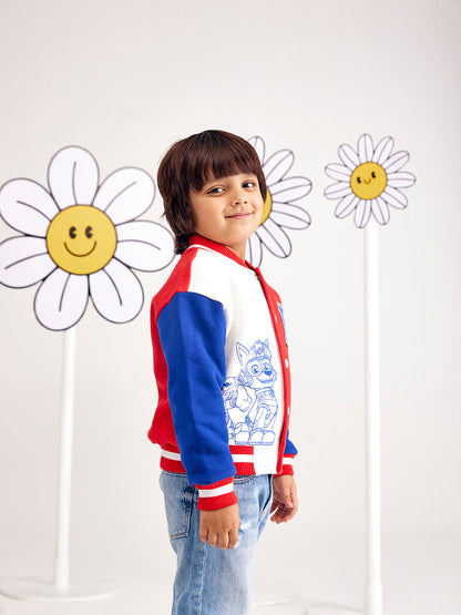 Red & Blue Unisex Paw Patrol Jackets