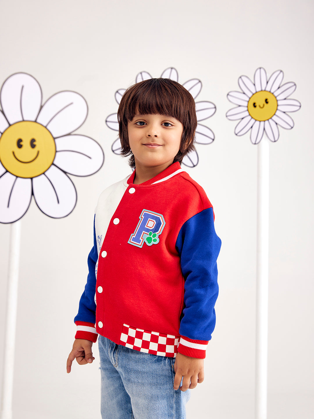 Red & Blue Unisex Paw Patrol Jackets