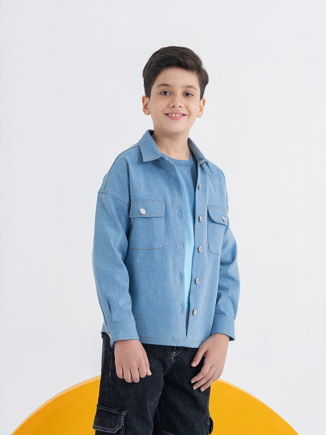 Casual Cool Denim Unisex Shirt