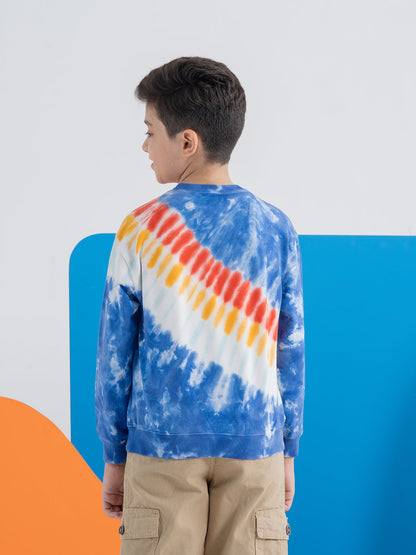 Artistic Boys Placement Tie-Dye Sweatshirts