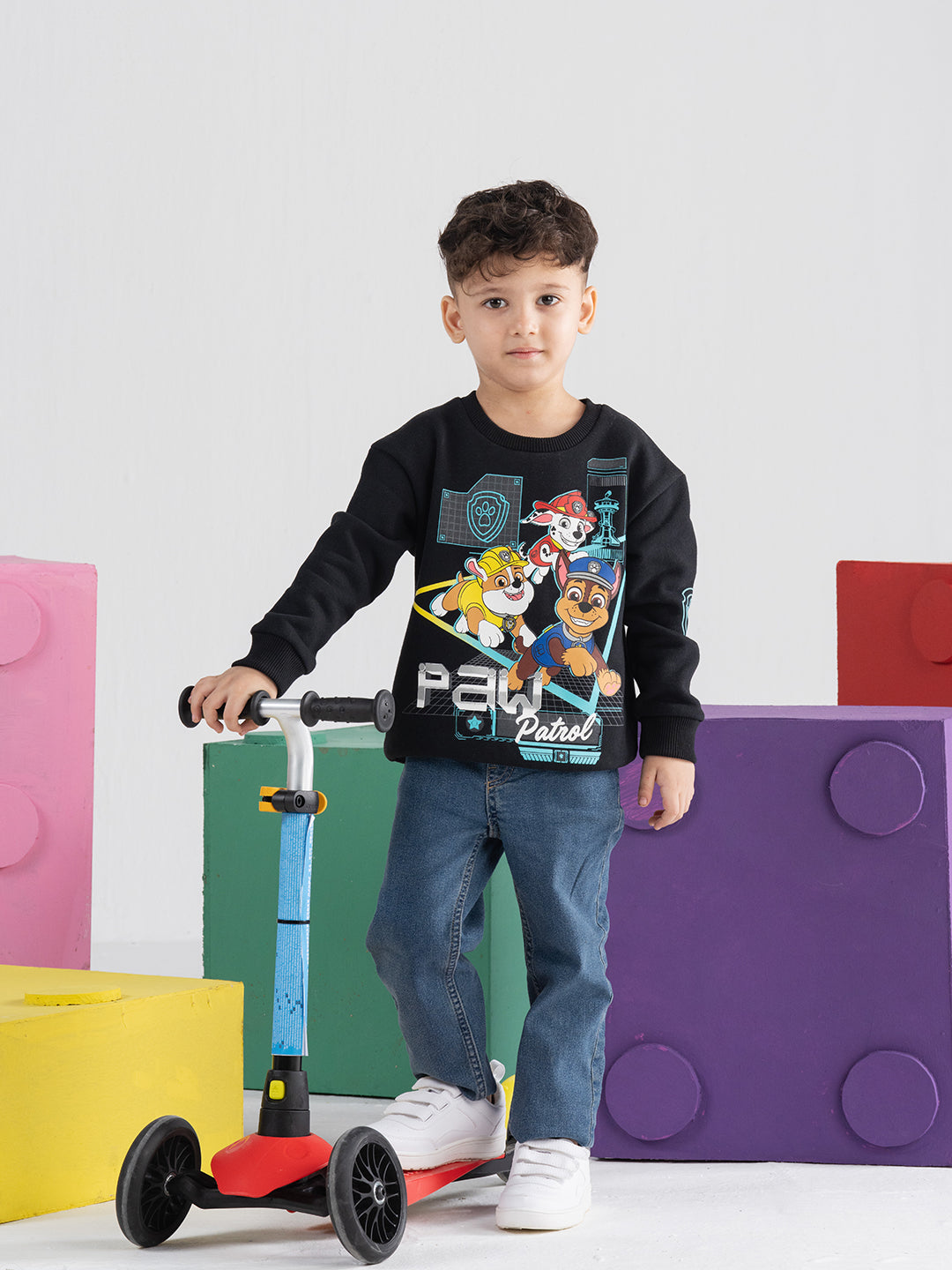 Paw Patrol Playful Printed Sweatshirt