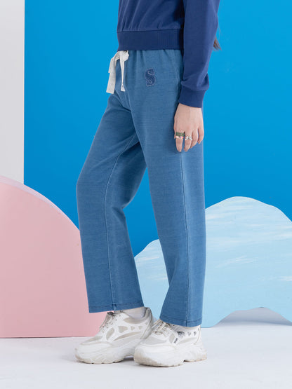 Drawcord Blue Pants