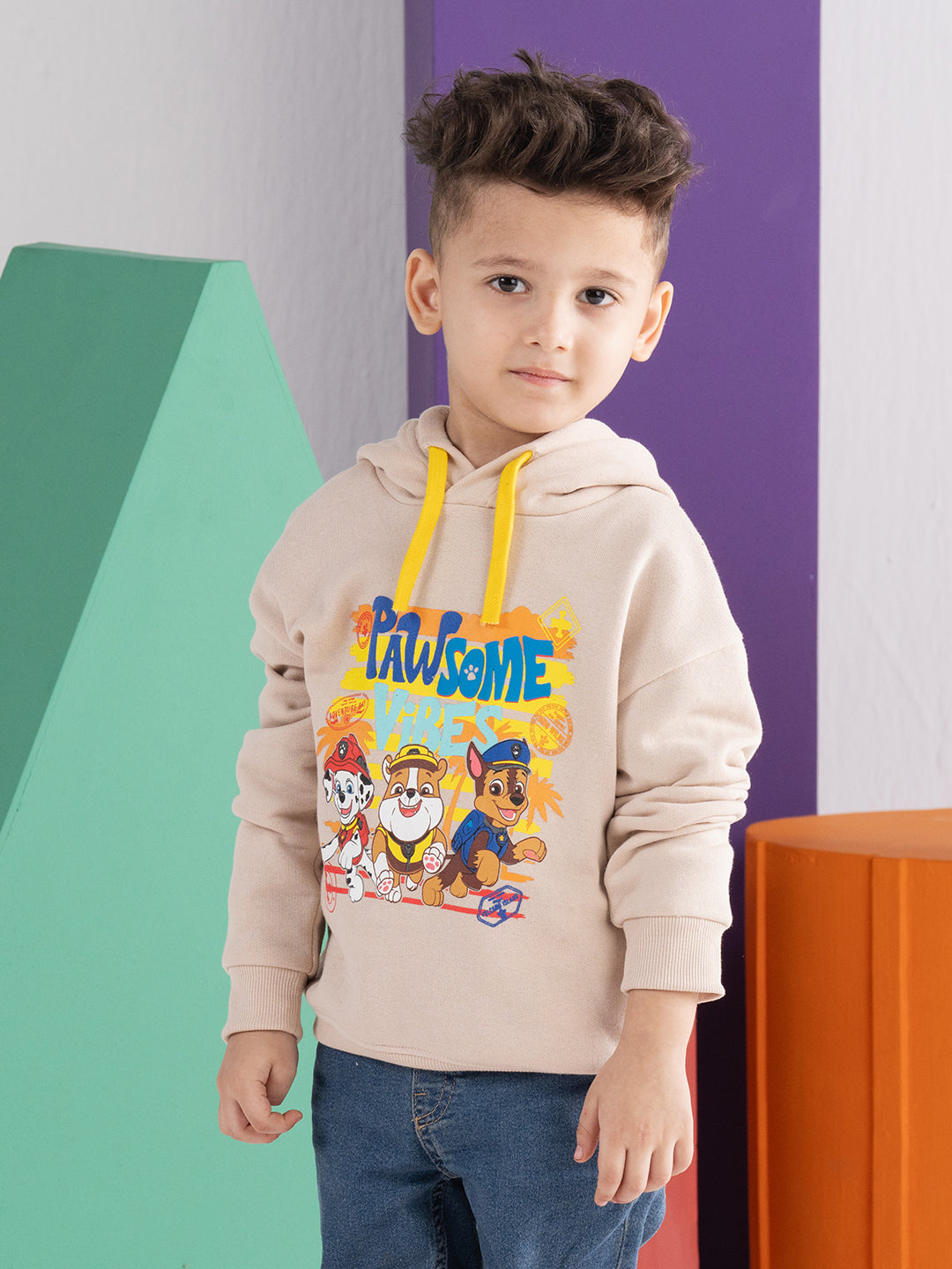 Paw Patrol Puff Printed Hoodie