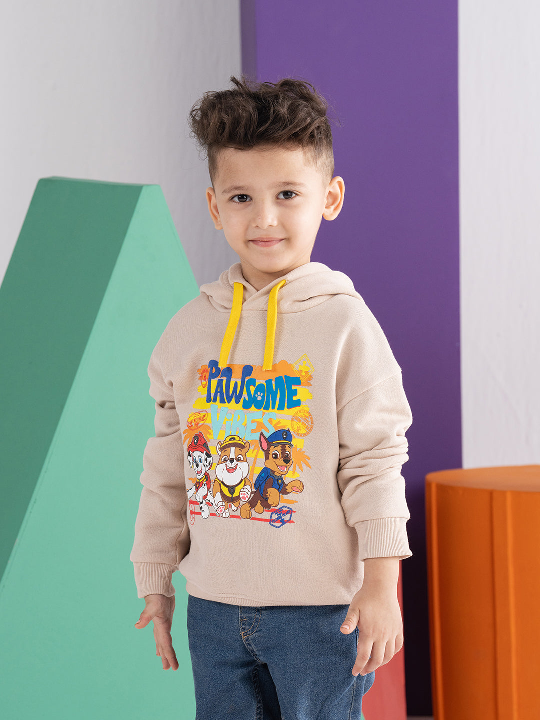 Paw Patrol Puff Printed Hoodie