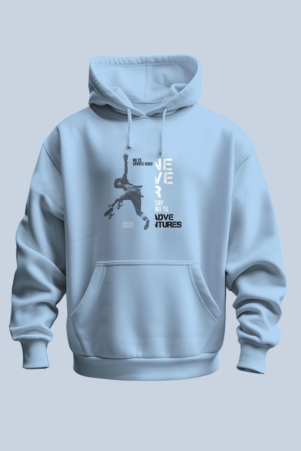 Never Say No Classic Hoodie