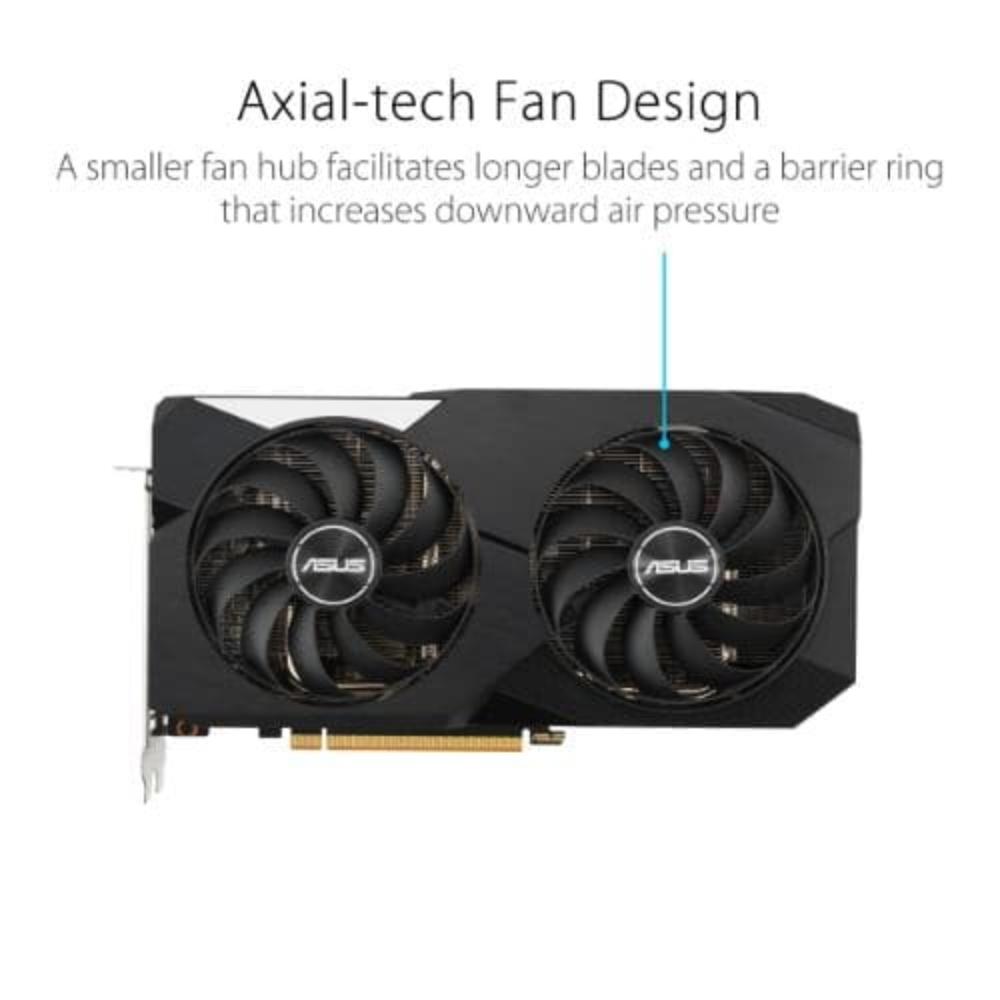 ASUS Dual Radeon RX 6600 XT OC 8GB AMD Graphic Card