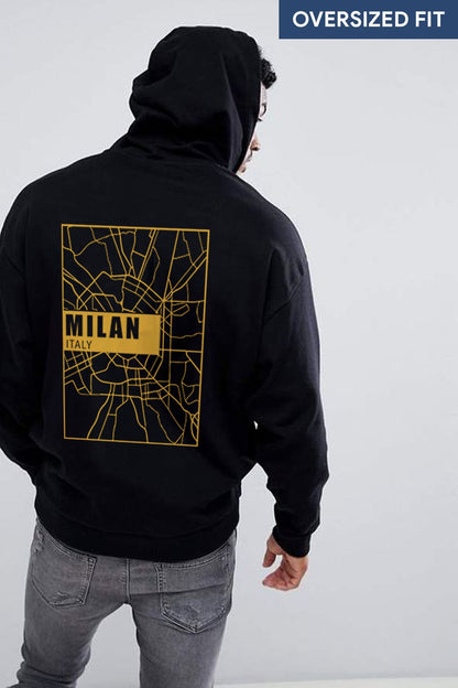 Milan Oversized Fit Hoodie