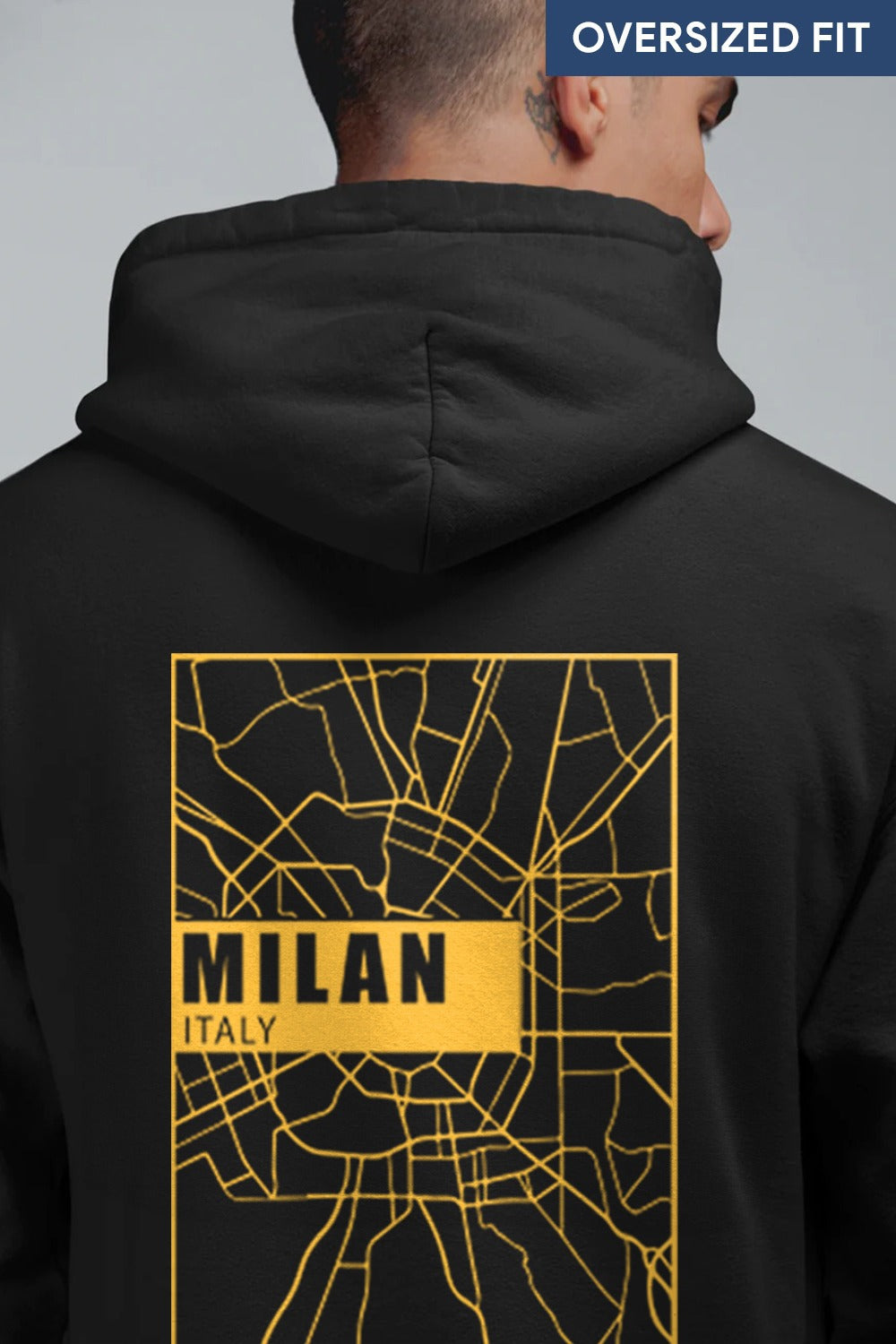 Milan Oversized Fit Hoodie