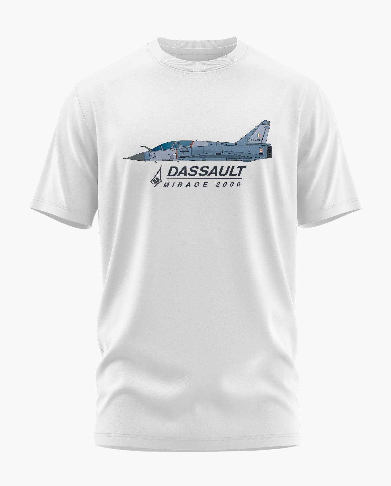 Dassault Mirage 2000 Signature LuxeSoft Cotton T-Shirt