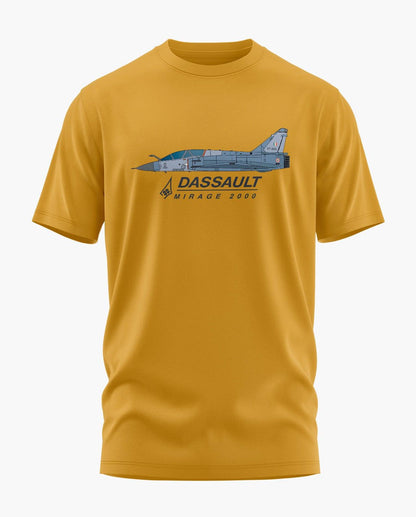 Dassault Mirage 2000 Signature LuxeSoft Cotton T-Shirt