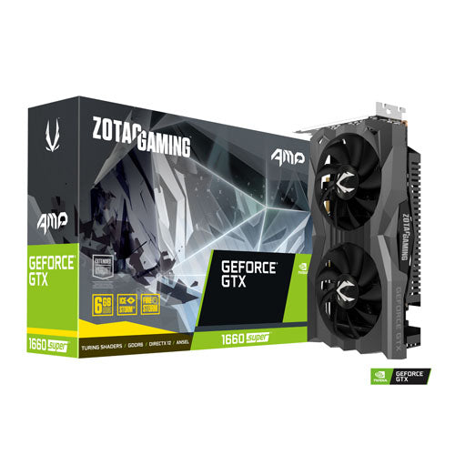 ZOTAC Gaming GeForce GTX 1660 Super AMP 6GB Nvidia Graphic Card