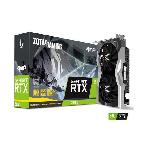 ZOTAC Gaming GeForce RTX 2060 AMP 6GB Nvidia Graphics Card