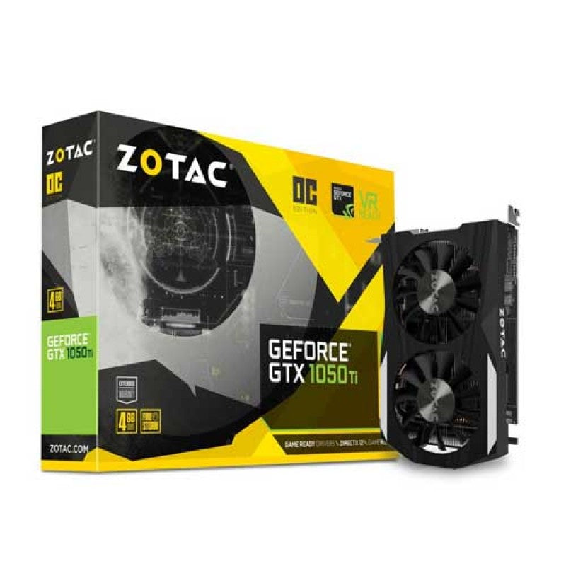 ZOTAC Gaming GeForce GTX 1050 Ti OC 4GB Nvidia Graphic Card Copy