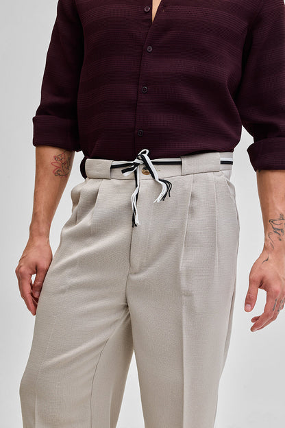 Beige Korean Pant