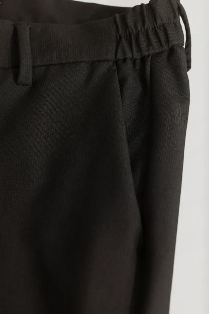 Black Slim Fit Stretch Trouser