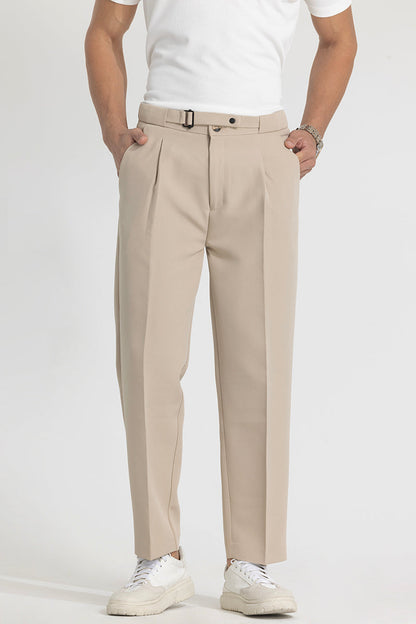 Beige Korean Trousers