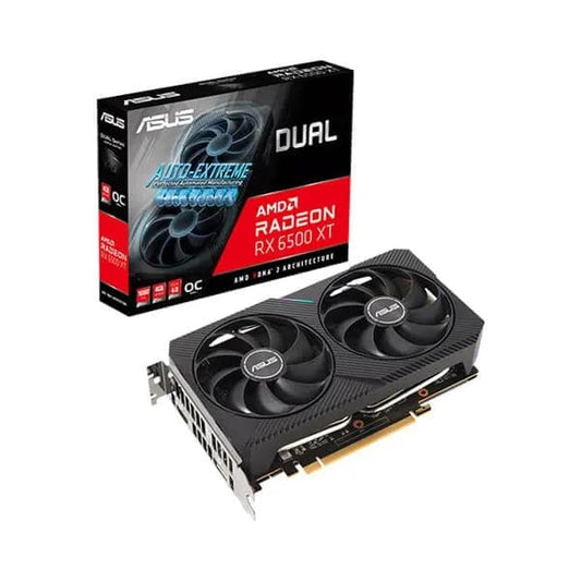 ASUS Dual Radeon RX 6500 XT OC 4GB AMD Graphic Card