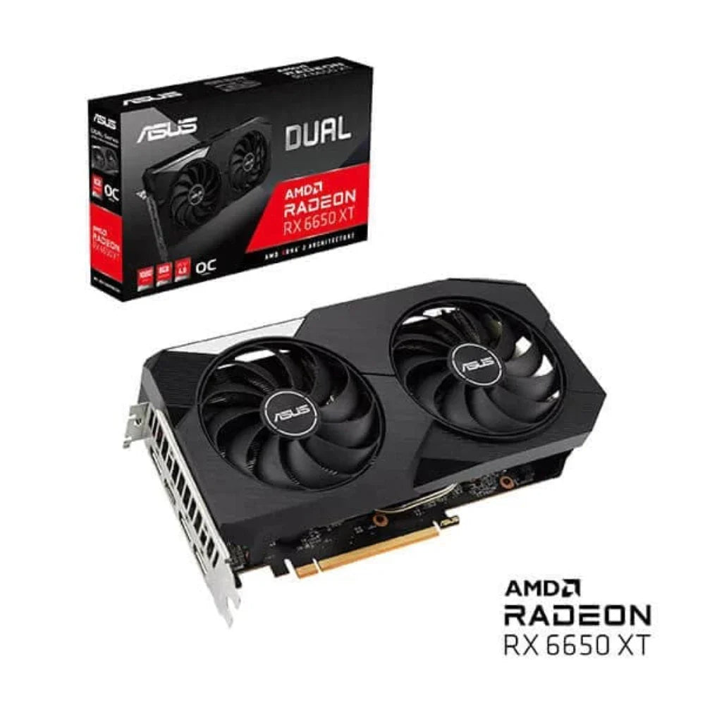 ASUS Dual Radeon RX 6650 XT OC 8GB AMD Graphic Card