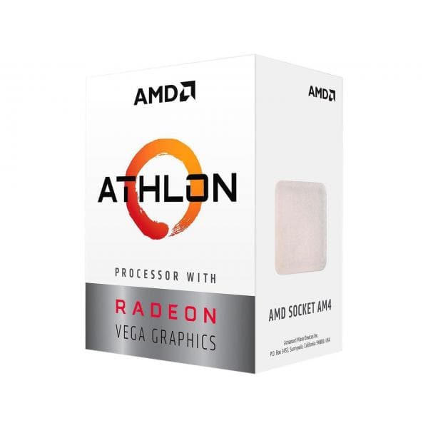 AMD Athlon 200GE APU 2nd Generation Processor ( 3.2 GHz / 2 Cores / 4 Threads )