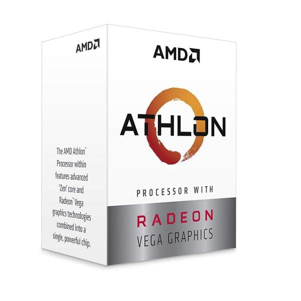 AMD Athlon 200GE APU 2nd Generation Processor ( 3.2 GHz / 2 Cores / 4 Threads )