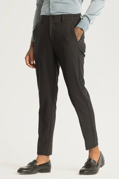 Charcoal Grey Slim Fit Trousers