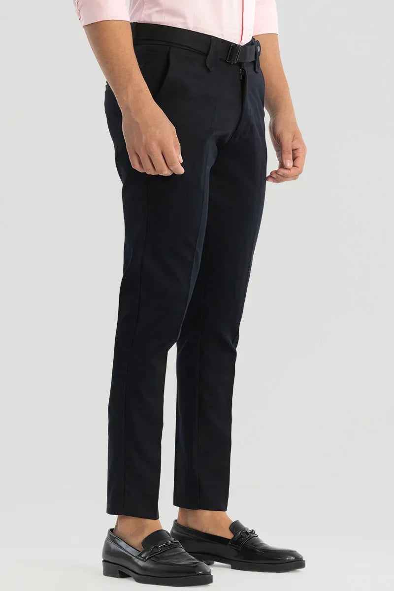 Black Slim Fit Trousers