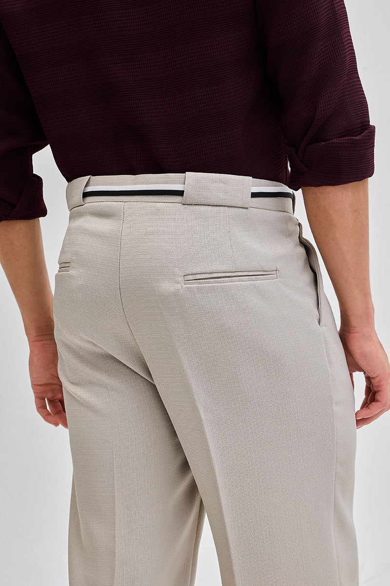 Beige Korean Pant