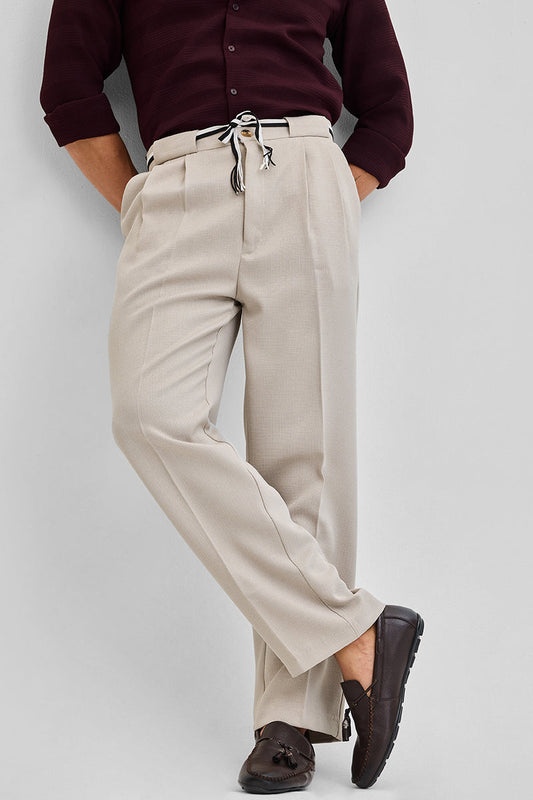 Beige Korean Pant