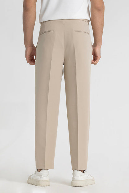 Beige Korean Trousers