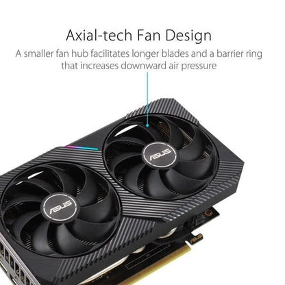 ASUS Dual GeForce RTX 3060 Dual OC V2 LHR 12GB Nvidia Graphic Card