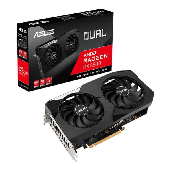 ASUS Dual Radeon RX 6600 8GB AMD Graphic Card