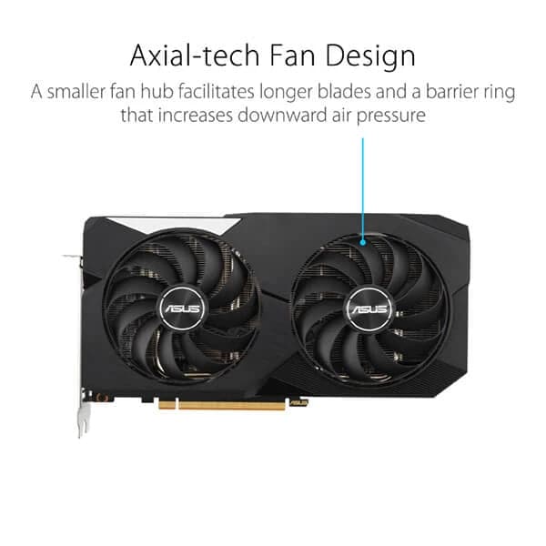 ASUS Dual Radeon RX 6600 8GB AMD Graphic Card