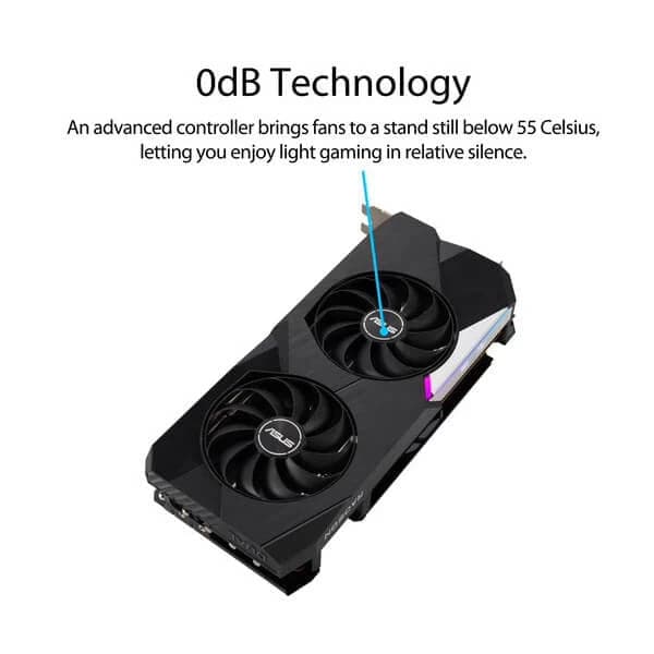 ASUS Dual Radeon RX 6700 XT OC 12GB AMD Graphic Card