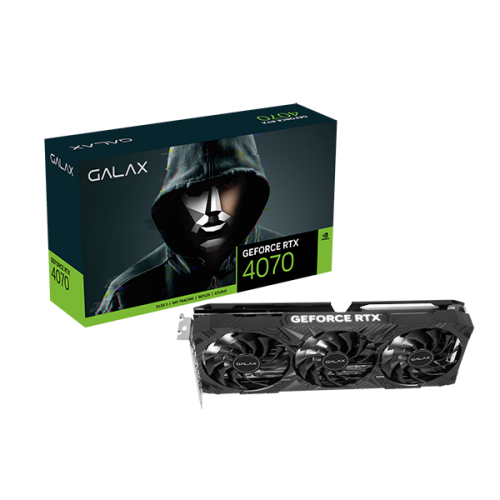 GALAX GeForce RTX 4070 (1-Click OC) 3X 12GB Nvidia Graphic Card