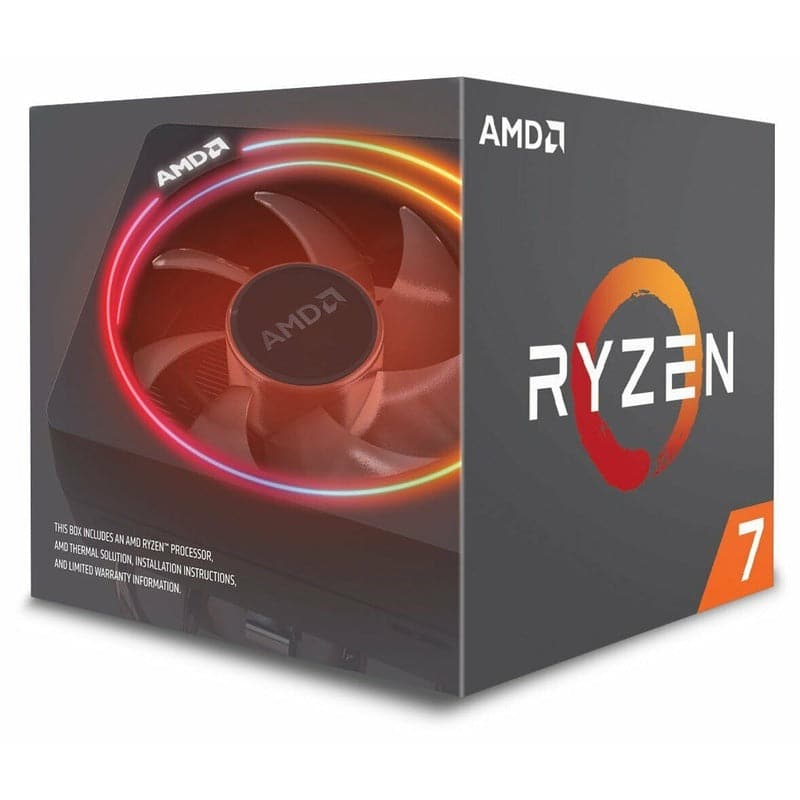 AMD Ryzen 7 2700X 2nd Generation Processor (4.3 GHz / 8 Cores / 16 Threads )